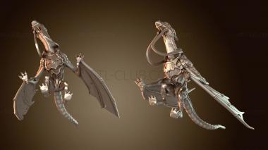 3D модель Скаркрест Коболан Рыцарь-Виверна Дальнего Действия (STL)