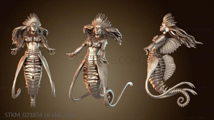 Статуэтки герои, монстры и демоны Морской конек Русалка Якорь