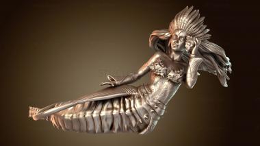 3D model Seahorse Mermaid Outside (STL)