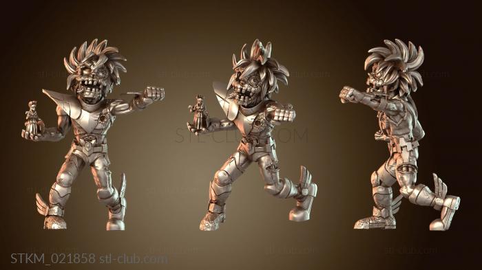 Статуэтки герои, монстры и демоны Сейя Зомби