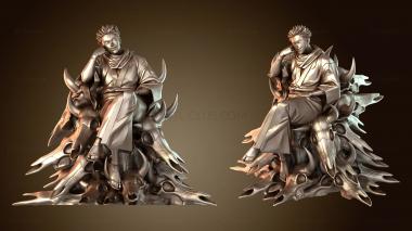 3D model Sekai Sukuna and Bust (STL)