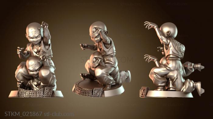 Статуэтки герои, монстры и демоны Sekai Term Krillin