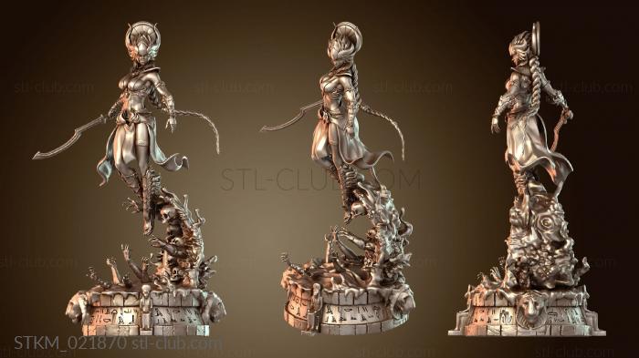 Статуэтки герои, монстры и демоны Сехмет Балларес