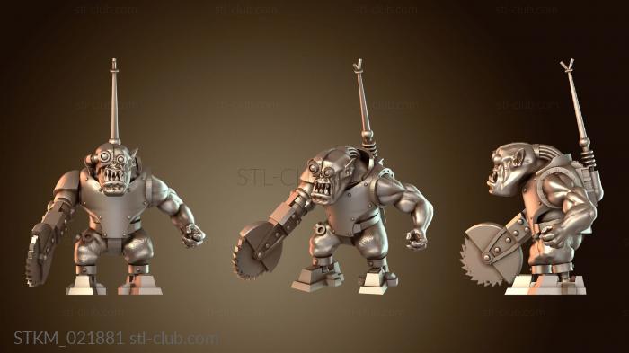 Статуэтки герои, монстры и демоны Циркулярная пила Servitorks