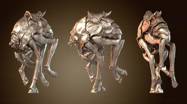 3D model Set Duneleaper Zeek Saddle (STL)