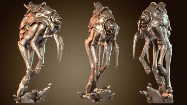 3D model Set Duneleaper Zeek Saddle Armored (STL)