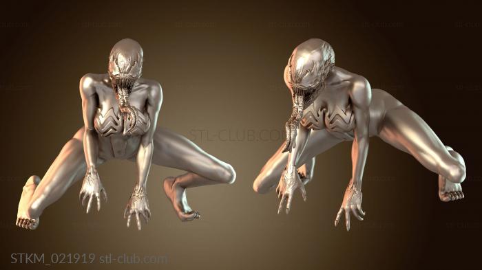 Статуэтки герои, монстры и демоны Она Ядовитый Голодный Пришелец Крадущийся