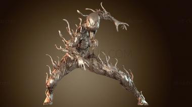 3D model She Venom Hungry Alien Standing (STL)