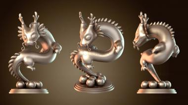 3D model Shenron and Goku Dragon Ball (STL)