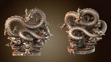 3D мадэль Шенрон Dragon Ball Eternal (STL)