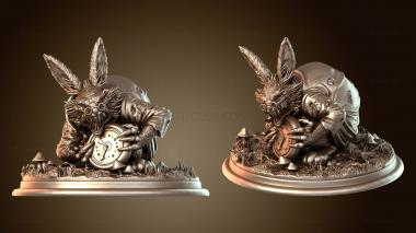 3D model Siryll Alice in Creepyland White Rabbit (STL)