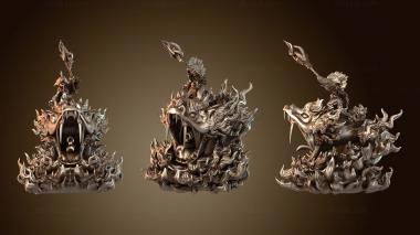 3D мадэль Сцинк-жрец на паланкине Чаман (STL)