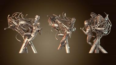 3D model Sky Spider Man vs Venom Statue (STL)