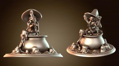 3D model Slime Witch (STL)