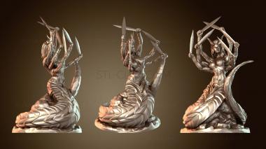 3D model Slithering Demoness (STL)