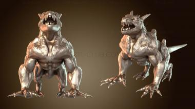 3D model Small Dog Resting (STL)