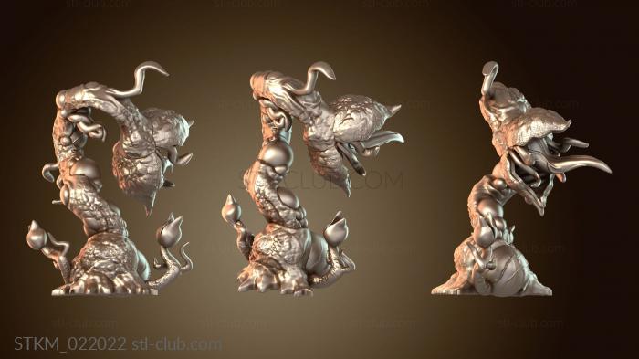 Статуэтки герои, монстры и демоны Щелкающее растение