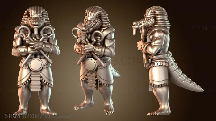 Статуэтки герои, монстры и демоны Собек Бог Крокодил