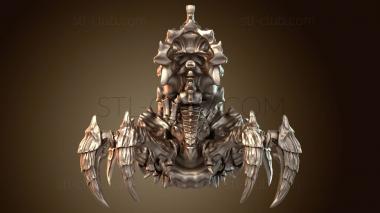 3D модель Космический жук-инопланетянин-стрелялка (STL)