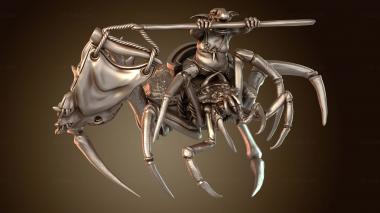 3D model Spider Banner Mounted (STL)