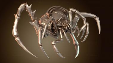 3D model Spider Banner Saddle (STL)