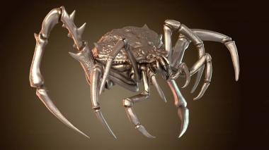 3D model Spider Banner Ferocious (STL)