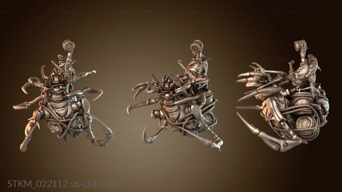 Статуэтки герои, монстры и демоны Spider Barrel Monks