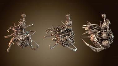 3D model Spider Barrel Monks (STL)