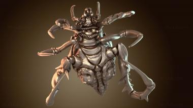 3D model Spider Barrel Saddle (STL)