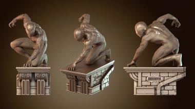 3D model Spider Man Building Backdrop (STL)