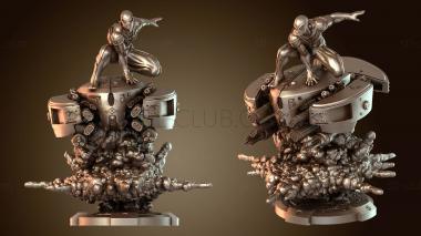 3D model Spider Man on Drone Spiderman V (STL)