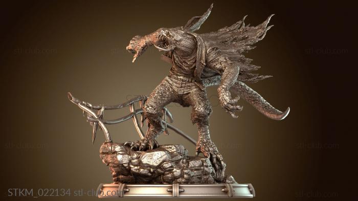 Статуэтки герои, монстры и демоны Spider Man vs Lizard