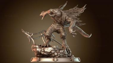 3D model Spider Man vs Lizard (STL)