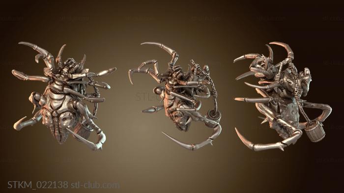 Статуэтки герои, монстры и демоны Бочка Паука-Монаха