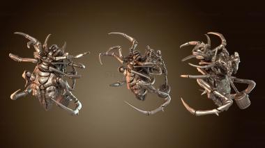 3D model Spider Monk Barrel (STL)