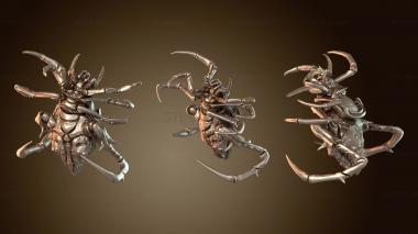 3D мадэль Седло «Паук-монах» (STL)