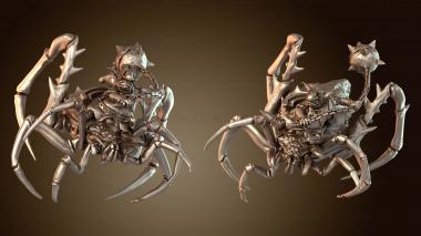 3D model Spider Monk Spikes (STL)