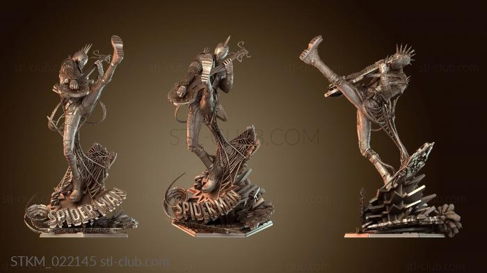 Статуэтки герои, монстры и демоны Паук Панк Один
