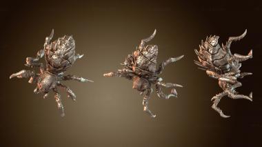 3D модель Седло Spider Riders в тени (STL)