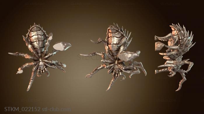 Статуэтки герои, монстры и демоны Оседланные наездники на пауках