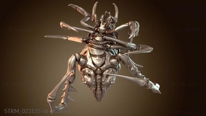 Статуэтки герои, монстры и демоны Паук-сапер, установленный