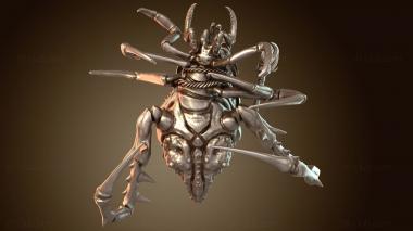 3D model Spider Sapper Mounted (STL)