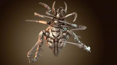 3D model Spider Sapper Saddle (STL)