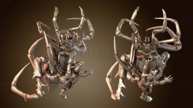 3D model Spider Simple Mounted (STL)