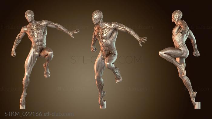 Статуэтки герои, монстры и демоны Человек-паук Черный