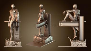 3D model Spiderman Miles (STL)