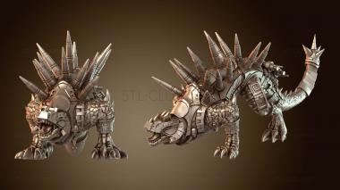 3D model Spiked Lizard (STL)