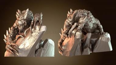 3D model Spineback Sloth Skulls (STL)