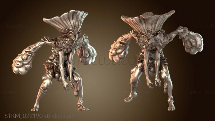 Статуэтки герои, монстры и демоны Лопальщик спор