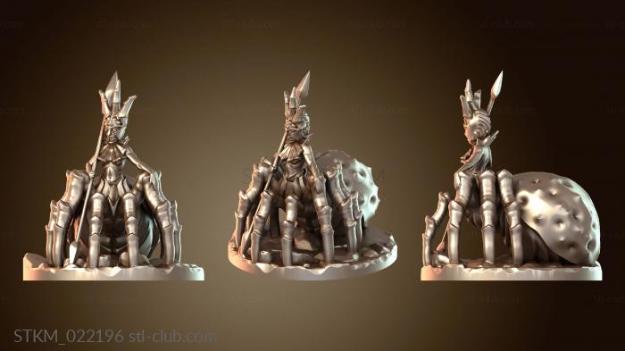 Статуэтки герои, монстры и демоны Королева пауков-драйдеров